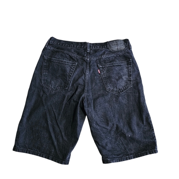 Levi's Dark Gray Denim Men's Shorts - Picture 2 of 7